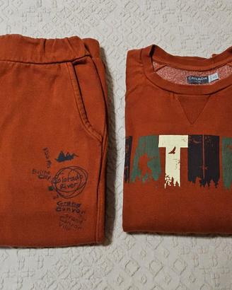 Set completo felpa + pantaloni