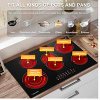 Piano cottura vetroceramica