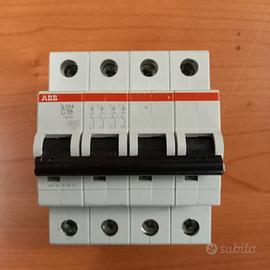 Interruttore Magnetotermico ABB 4P, 16A, Curva C,