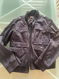 Giubbotto leggero uomo blu scuro