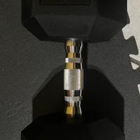 Coppia Manubri palestra nuovi di 25kg