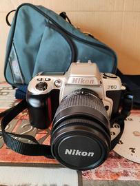 Reflex Nikon F60 35 mm + accessori