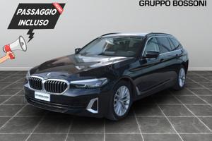 BMW Serie 5 touring 518d mild hybrid 48v luxury st