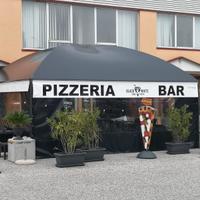 Gazebo Resistente PVC Certificato colore NERO