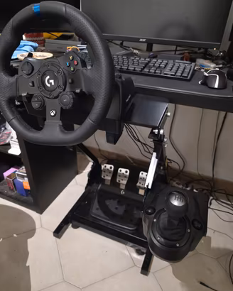 logitech g923 + cambio manuale + stand
