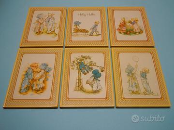 Lotto 6 quaderni vintage Holly Hobbie cartonati