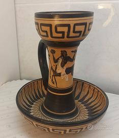 Portacandela in ceramica Casucci