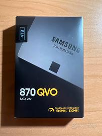 Samsung 870 QVO 4TB SSD 2.5” SATA III - SIGILLATO