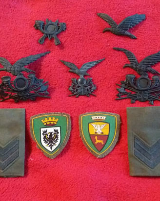 Stemmi originali militari uniforme esercito ita