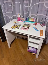 Scrivania bambini Ikea bianca