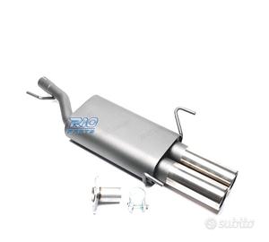 SILENZIATORE DI SCARICO PER OPEL ASTRA 1998-2009 x