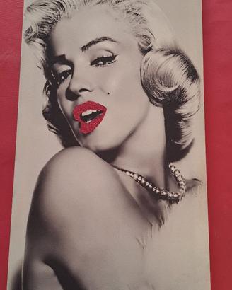 Stampa su tela, da parete, tema: Marilyn Monroe