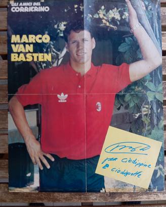 Poster Corriere dei Piccoli - Van Basten / Maldini