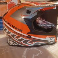 casco minicross wulf