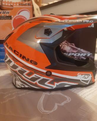 casco minicross wulf
