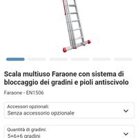 Scala professionale 4,90mt