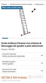 Scala professionale 4,90mt