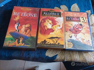 Trilogia Completa Il Re Leone VHS