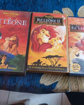 Trilogia Completa Il Re Leone VHS