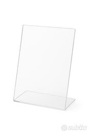 Espositore da banco in plexiglass trasparente