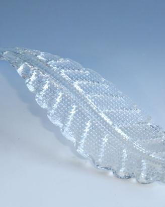 Foglia per lampadario in vetro di Murano