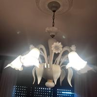 Lampadario in vetro di Murano
