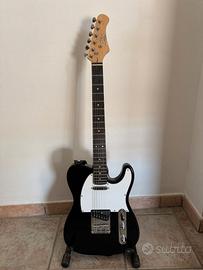 Chitarra elettrica Eko TL-300 Black