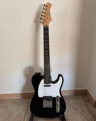 Chitarra elettrica Eko TL-300 Black