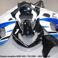 Carena completa GSXR 600 / 750 2000 - 2003 Colore8