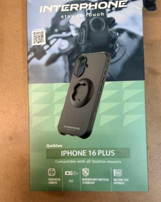 Interphone quicklox Iphone 16 plus