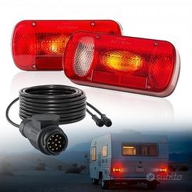 kit luci per rimorchio appendice carrello auto