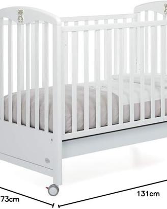 Foppapedretti Lettino con Sponda a Scomparsa