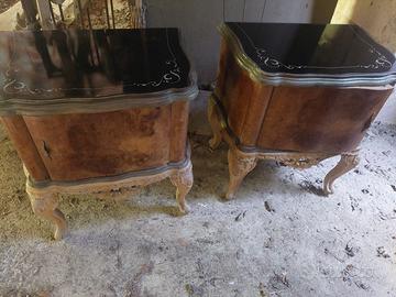 Comodini chippendale coppia