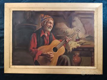 Grande dipinto olio su tela 