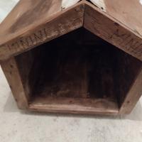 casetta in legno per piccoli animali 