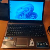 NOTEBOOK  ASUS X53SC 15,6 " INTEL CORE i7 2630QM