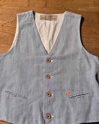 gilet cotone bambino tg.10 anni