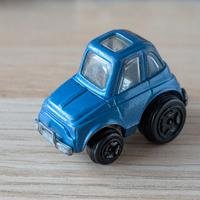 Polistil MG21 Fiat 500 blu scala 1/55