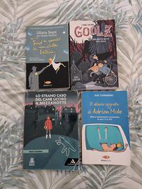 4 libri di narrativa per ragazzi