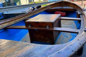 Barca gozzo ligure legno vetroresina