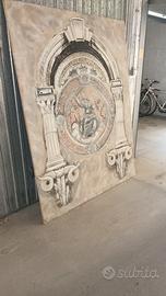 Quadro su tela serigrafia ritoccata a mano