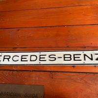 Targa antica mercedes benz