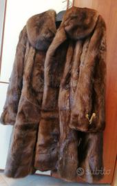pelliccia vera visone 