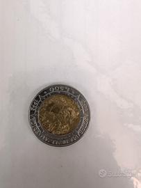 500 Lire commemorativa scoperta dell'America 1992