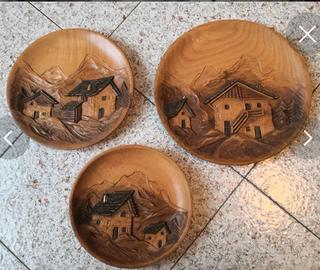 Piatti in legno