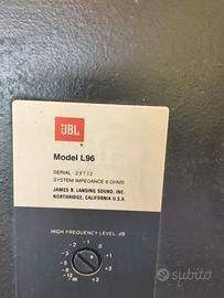 Casse JBL L96 anni 70