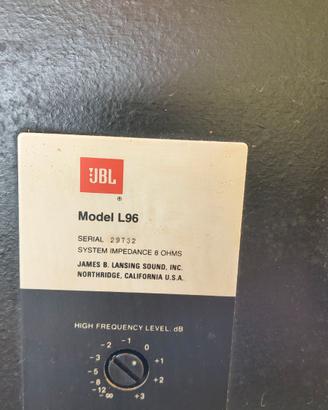Casse JBL L96 anni 70