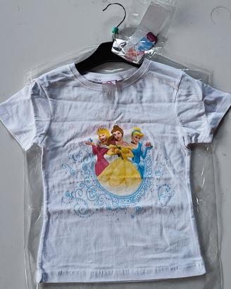 Maglietta Bambina Disney Princess Bianca