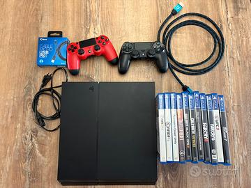 PS4 Fat 1TB perfetta + 2 controller + 11 giochi