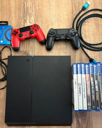 PS4 Fat 1TB perfetta + 2 controller + 11 giochi